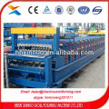 Canton juste xinnuo 800 + 750 double couche slat mur faisant la machine botou hebei